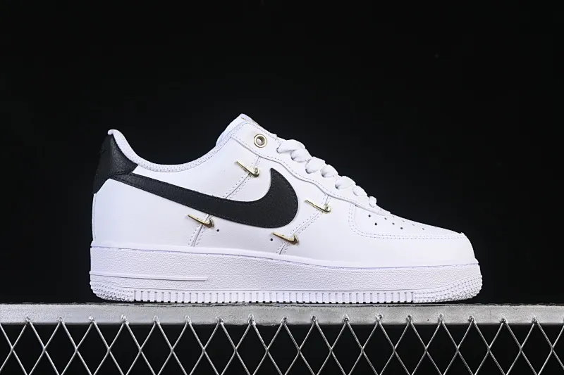 All categories Nk Air Force 1 Air Force series Nk Air Force 1 Low Air Force low top Nike Air Force 1'07 Low Four hooks black and white Air Force 1 low top casual sneakers ZH0316-113